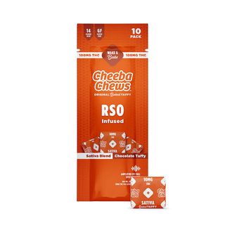 Chocolate - RSO Infused - Sativa Cheeba Chews