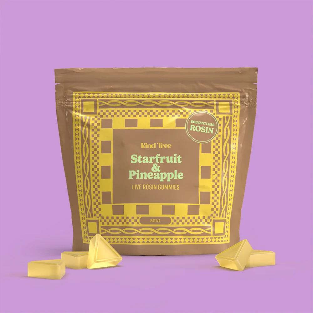 Starfruit & Pineapple Live Rosin Soft Lozenges Kind Tree