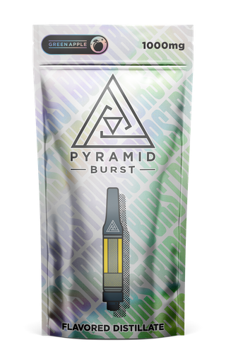 Green Apple Pyramid Burst