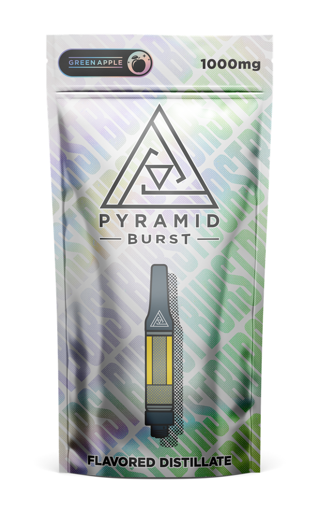 Green Apple Pyramid Burst