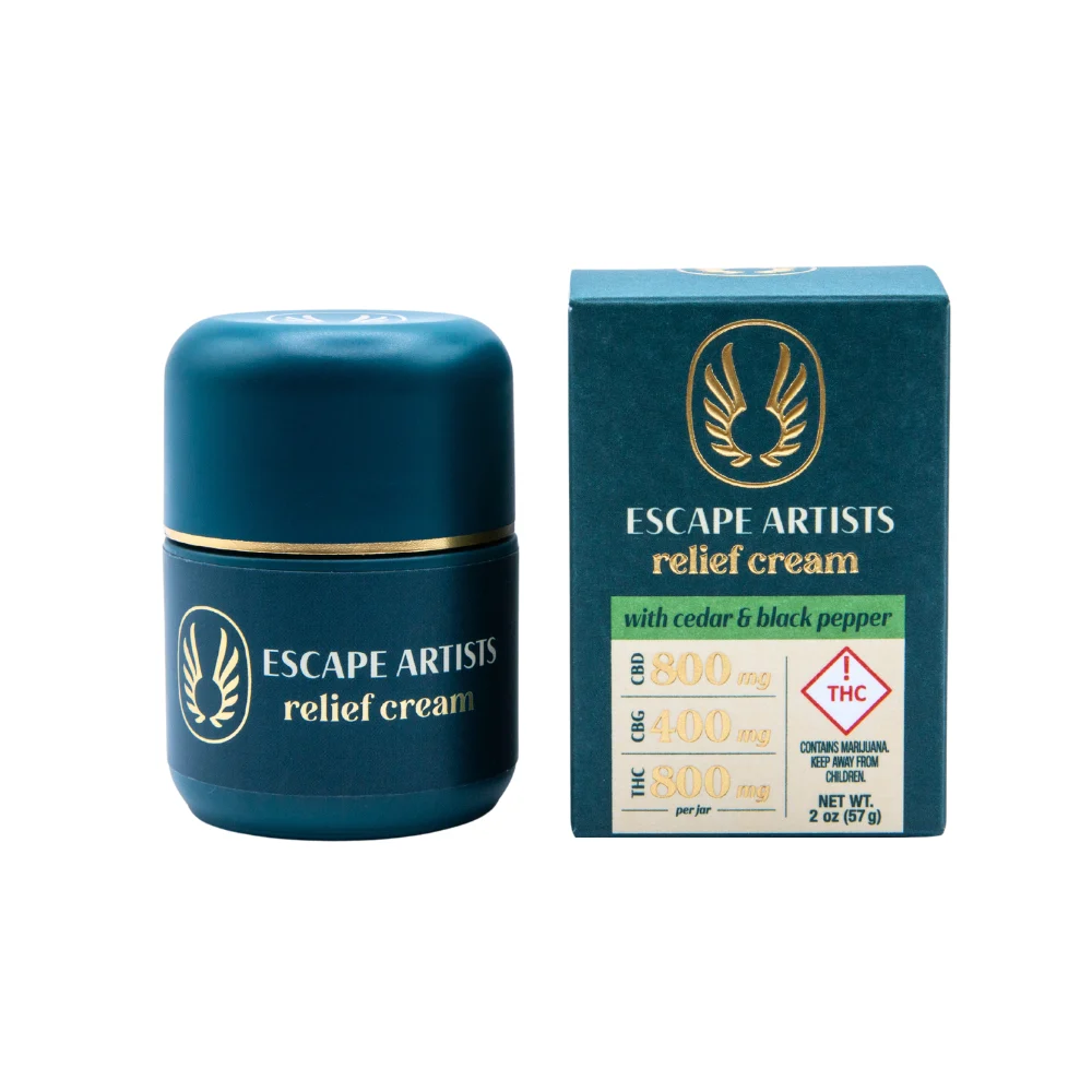 Cedar and Black Pepper 2:2:1 THC CBD CBG Escape Artist