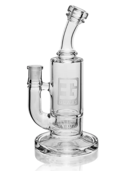 9" Curved Neck Eg Glass