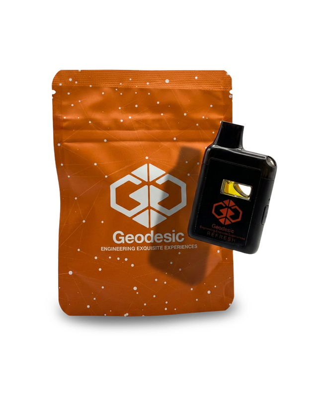 Refresh - Orange Chai Latte CBG+THCV Infused Geodesic
