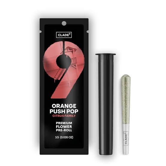 Orange Push Pop Clade 9 Orange Push Pop Clade 9
