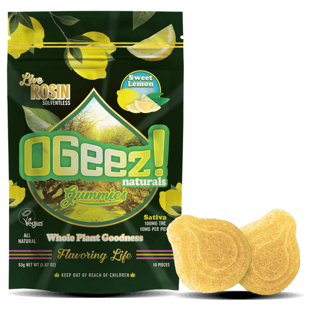 Vegan Sweet Lemon Live Rosin Ogeez