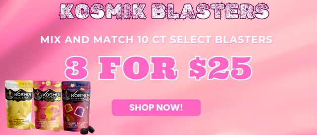 Cannabis Promo, Cannabis Sales, Cannabis Offers, Cannabis on Sale, Select Blasters - Mix & Match - 3 for $25