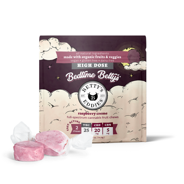 Fruit Chews Raspberry Creme Betty's Eddies