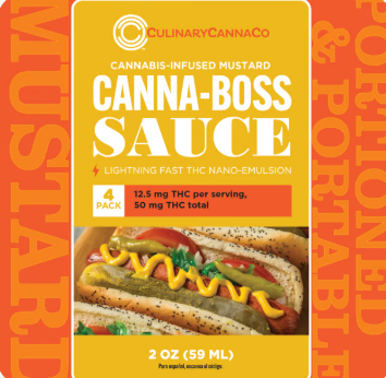 Canna Boss Sauce Mustard Culinary CannaCo