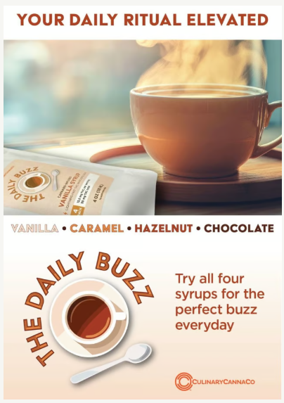 Daily Buzz Chocolate Syrup Culinary CannaCo