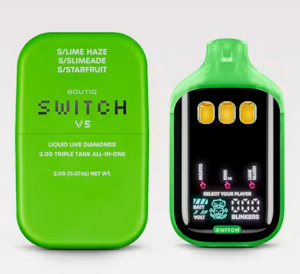 Switch: Lime Haze (S) x Slimeade (I) x Starfruit (H) Boutiq