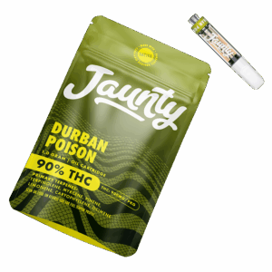 Durban Poison 1g 510 vape cart Jaunty