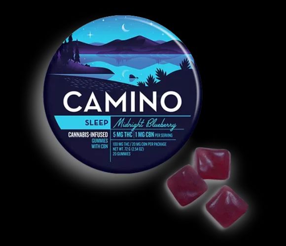 Midnight Blueberry | THC:CBN | 5:1 | Camino