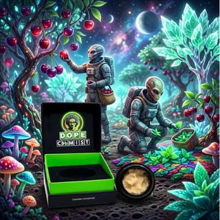 Alien Cherry Mint Live Hash Rosin  Dope Chemist