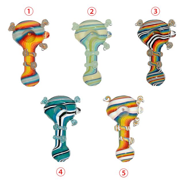 Assorted Spoonception Swirl Spoon Hand Calibear