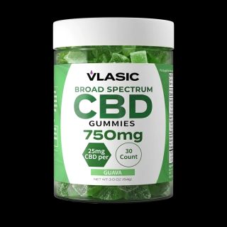 Guava - Broad Spectrum CBD Gummies Vlasic
