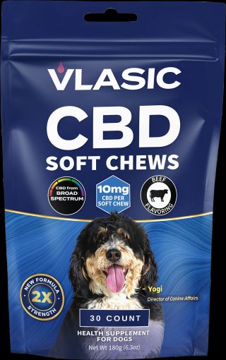 Calming Beef Flavored Dog Chews Vlasic