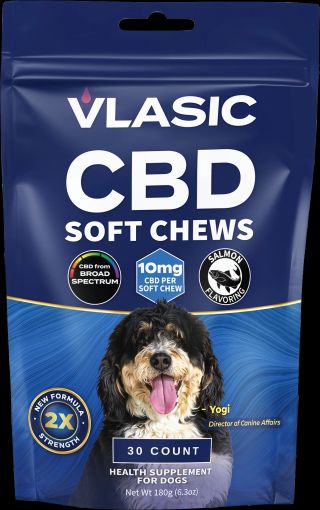 Broad Spectrum Dog Chews - Salmon Flavor Vlasic