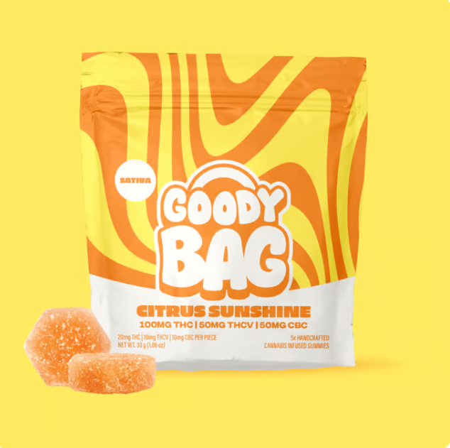 Citrus Sunshine 2:1:1 THC:THCv:CBC Goody Bag Citrus Sunshine 2:1:1 THC:THCv:CBC Goody Bag