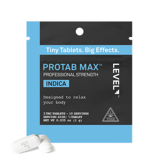 PROTAB | Indica Tablets | 100mg | 2ct | 50mg/ea LEVEL