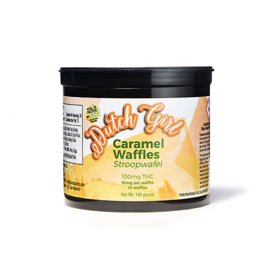 CannaPunch Dutch Girl | Stroopwafel Caramel 100mg Rec