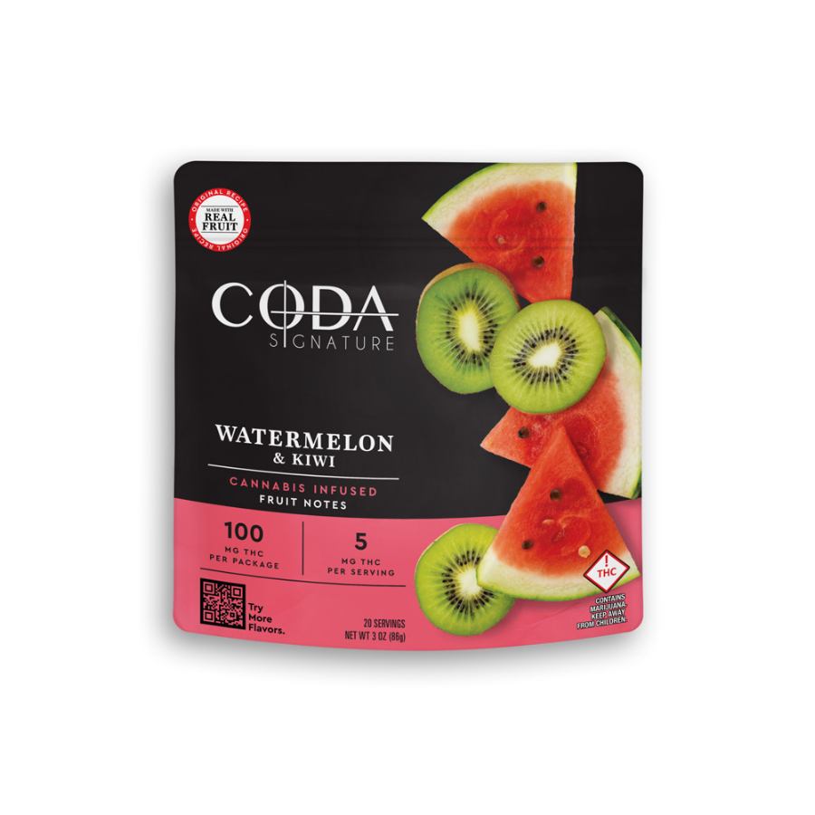 Coda Signature Fruit Notes | Kiwi & Watermelon 100mg Rec