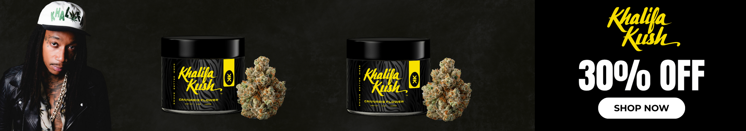 Cannabis Promo, Cannabis Sales, Cannabis Discounts, Cannabis on Sale, Khalifa Kush: 30% Off
