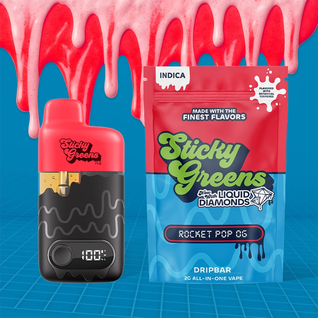 Rocket Pop OG Sticky Greens