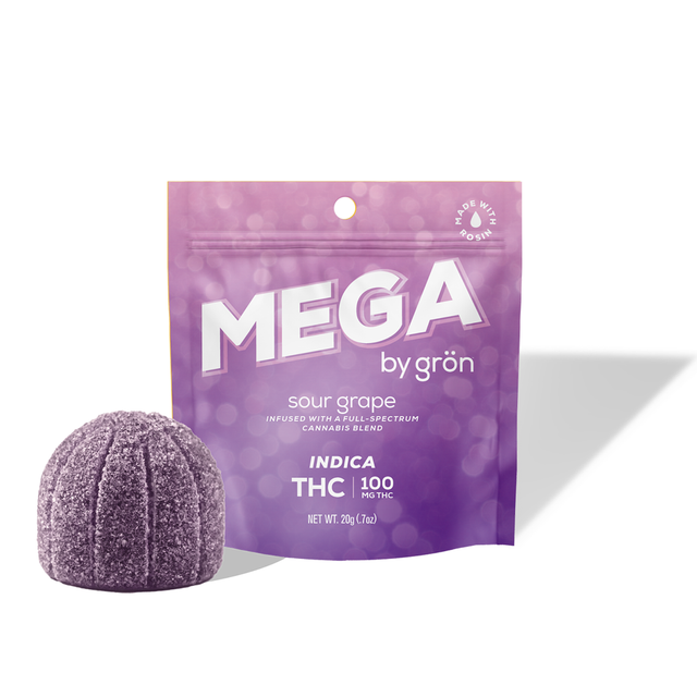 Mega Sour Grape THC Indica GRON