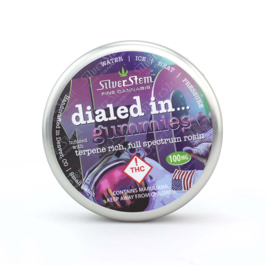 Dialed In Classic Rosin Gummies | Lux Cherry 100mg Rec