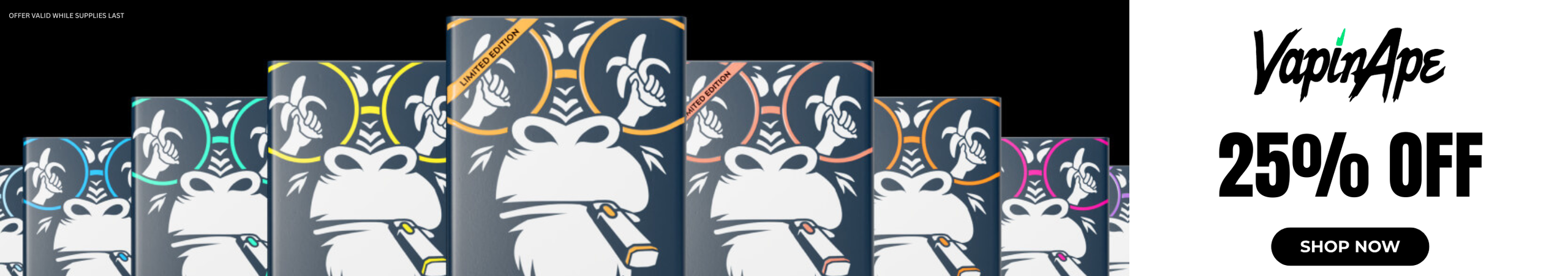 Cannabis Promo, Cannabis Sales, Cannabis Discounts, Cannabis on Sale, Vapin Ape: 25% Off