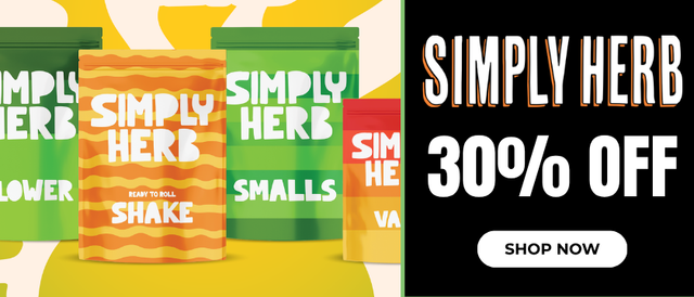 Cannabis Promo, Cannabis Sales, Cannabis Discounts, Cannabis on Sale, Simply Herb: 30% Off