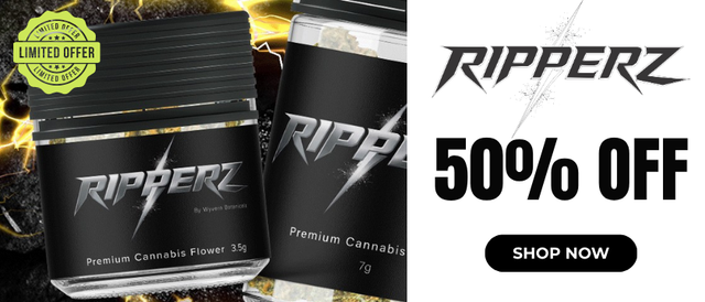 Cannabis Promo, Cannabis Sales, Cannabis Discounts, Cannabis on Sale, Ripperz: 50% Off