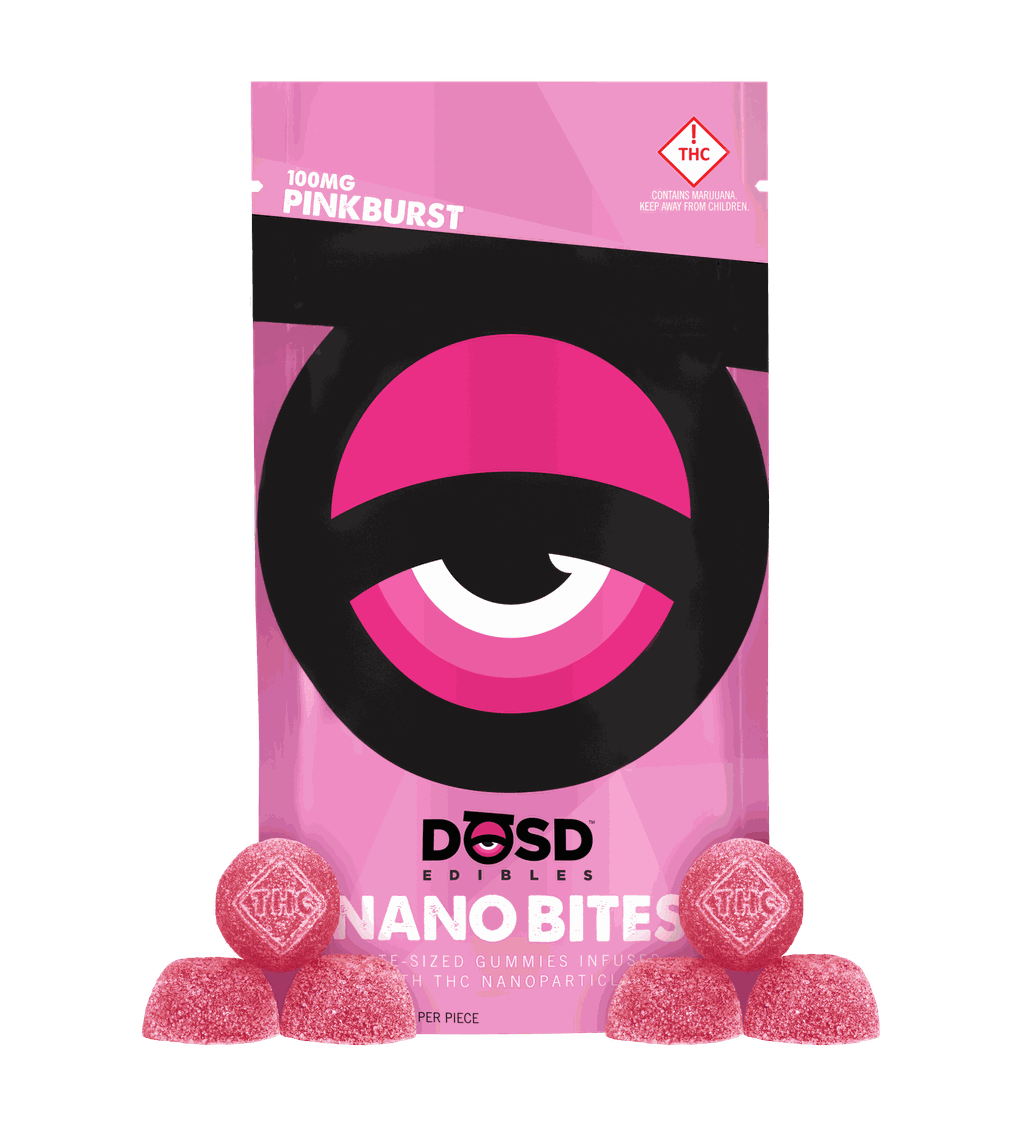 DOSD Nano Bites | Pinkburst 100mg Rec