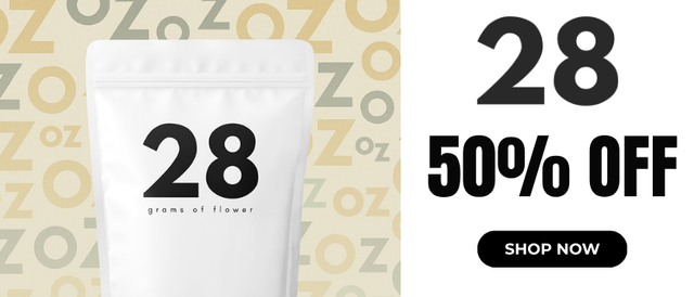 Cannabis Promo, Cannabis Sales, Cannabis Discounts, Cannabis on Sale, 28: 50% Off