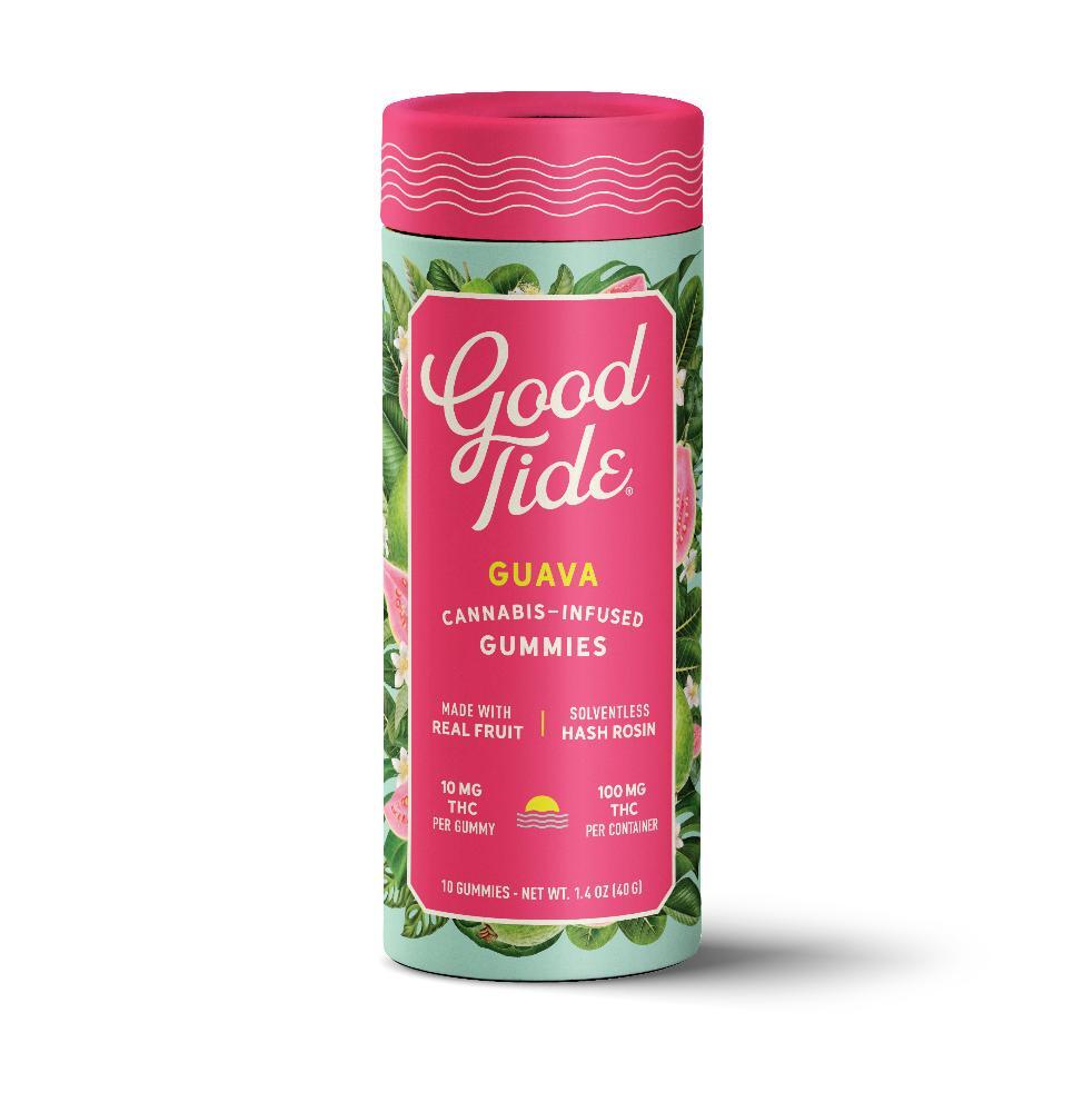 Good Tide Rosin Gummies | Guava Balanced 100mg Rec