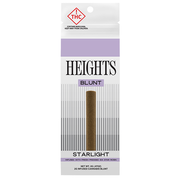Heights Starlight Infused Blunt | White Lightning 2g Rec