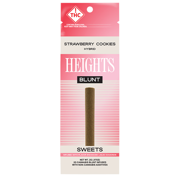Heights Sweets Infused Blunt | Strawberry Cookies 2g Rec