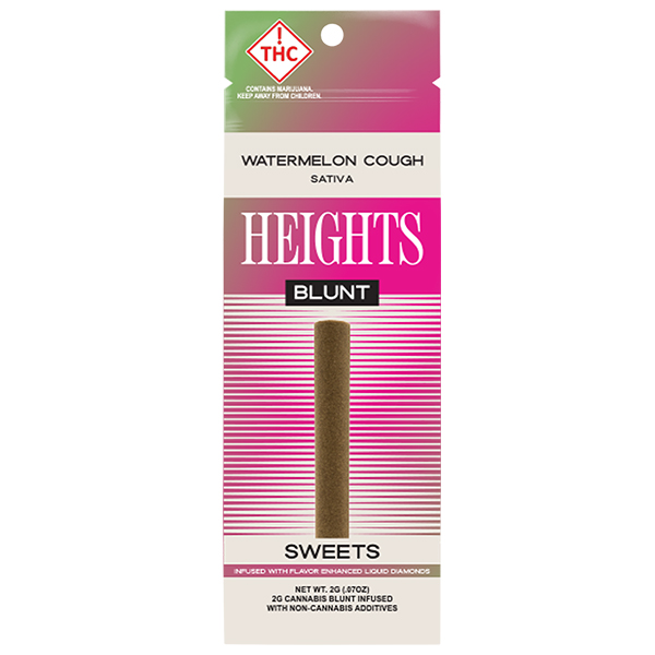 Heights Sweets Infused Blunt | Watermelon Cough 2g Rec