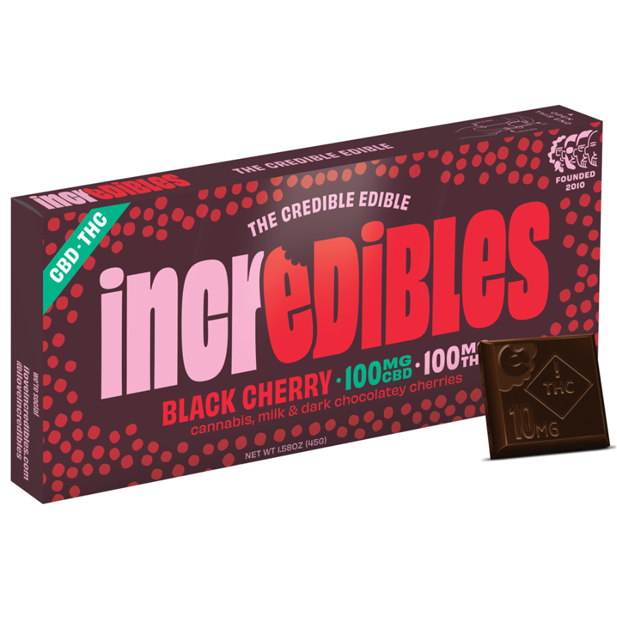 Incredibles Black Cherry CBD | 100mg Rec