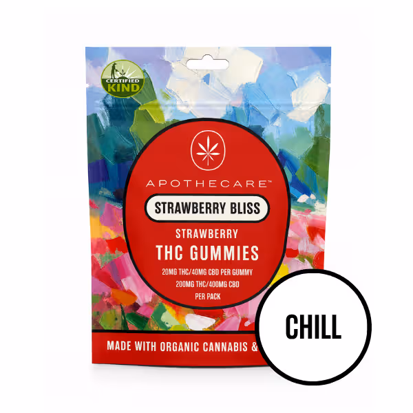 Real Fruit Strawberry Bliss 2:1 CBD:THC