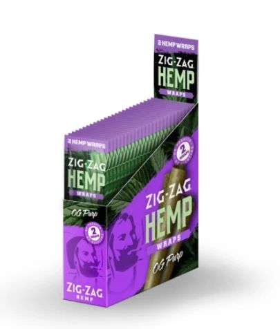Hemp Wraps, OG Purp Zig-Zag