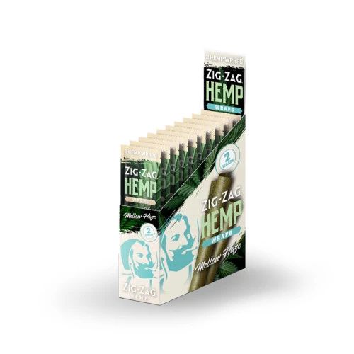 Hemp Wraps, Mellow Haze 2pk Zig-Zag