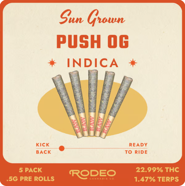 Sun Grown Push OG Rodeo Cannabis