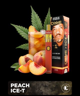 Peach Ice-T Dime