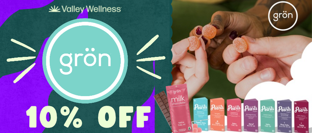 Cannabis Promo, Cannabis Sales, Cannabis Discounts, Cannabis on Sale, 10% Off Gron!