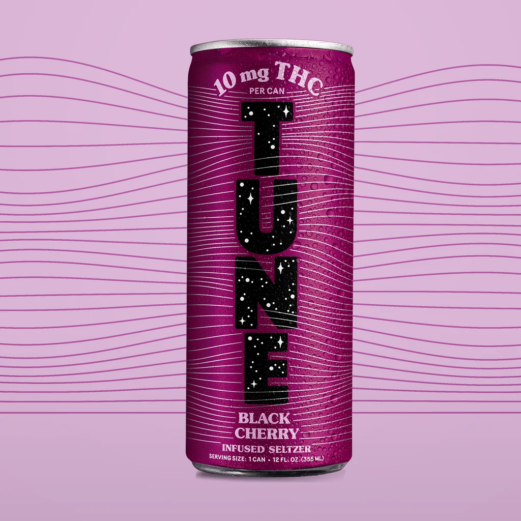 Tune: Black Cherry Canned Beverage 12 Fl Oz
