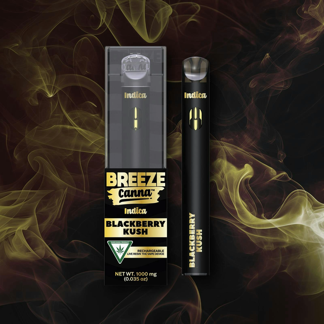 Rechargeable Live Resin THC Device Breeze Canna
