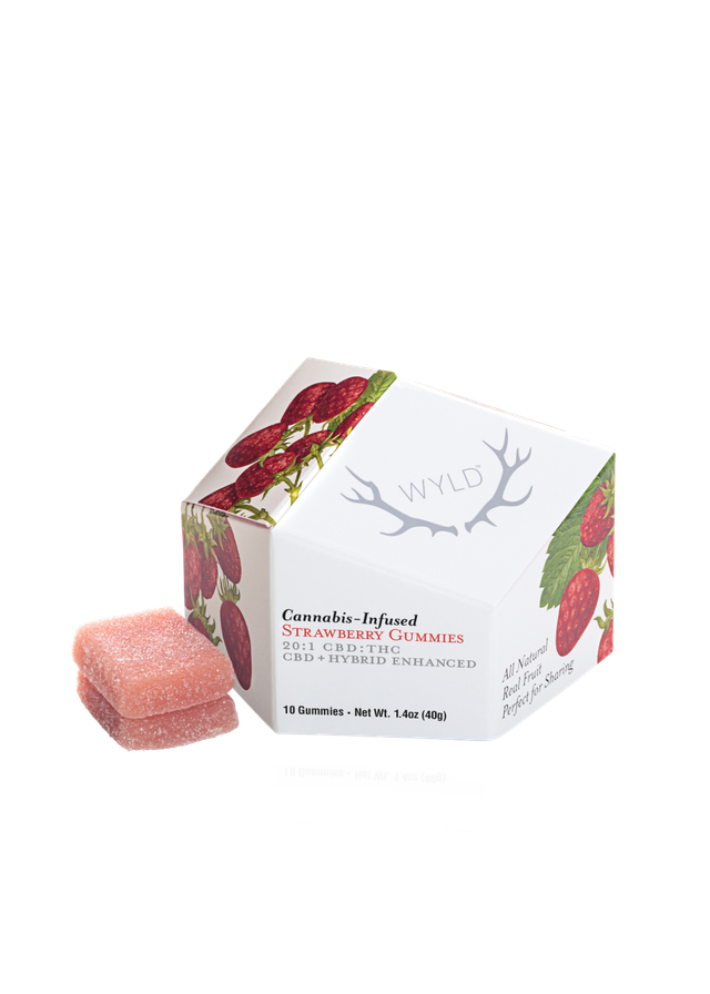 Strawberry Gummies WYLD
