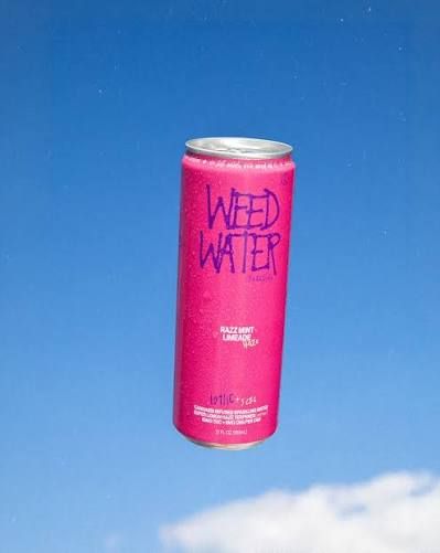 Sparkling - Raspberry Mint Limeade Haze (Sativa) Weed Water
