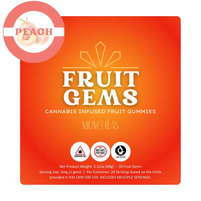 Fruit Gems - Peach Green Gold Group